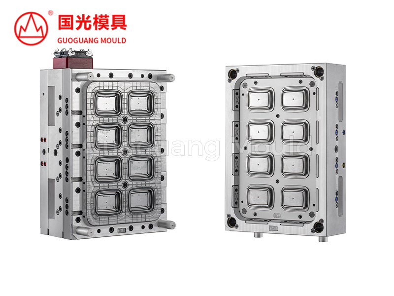 薄壁美式小方盖模具