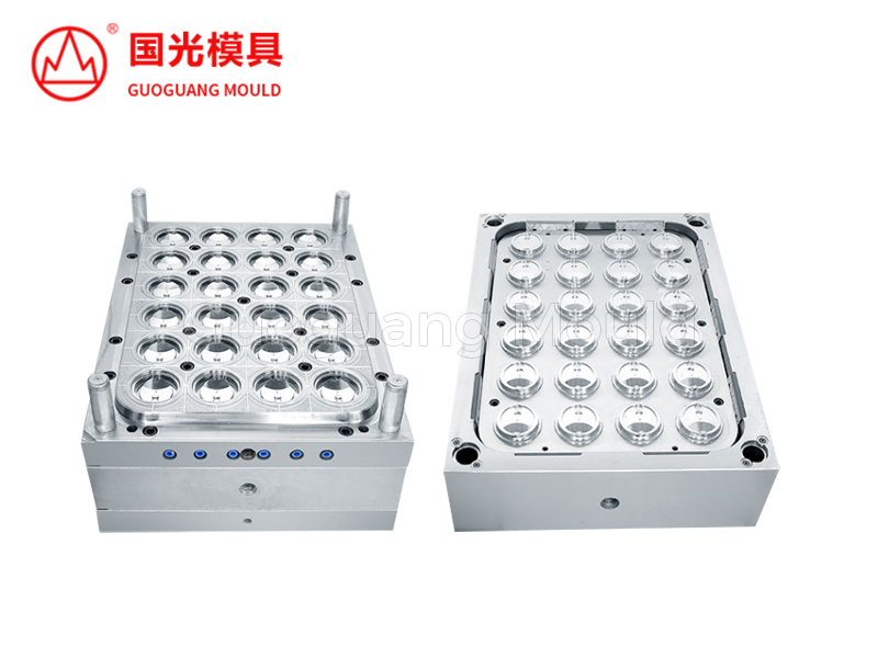 多型腔注塑塑料杯盖模具